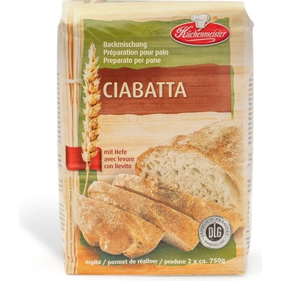 Küchenmeister Směs na chleba Ciabatta 0,5 kg – Zboží Dáma
