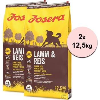 Josera Adult Lamb & Rice 2 x 12,5 kg
