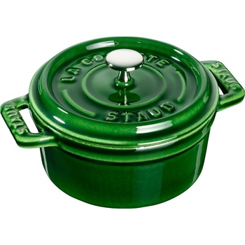 Staub Съд за готвене Mini Cocotte чугунен 250 мл зелен (40509-804-0)