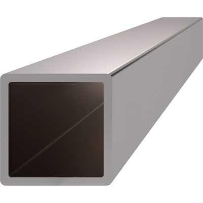 Profil 25 x 25 x 2 x 3000 mm, broušená nerez AISI 304