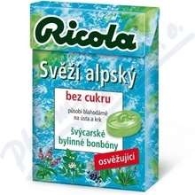 RICOLA Svěží alpský bez cukru, 40 g