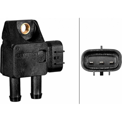 Snímač tlaku výfukových plynov HELLA 6PP 009 409-301