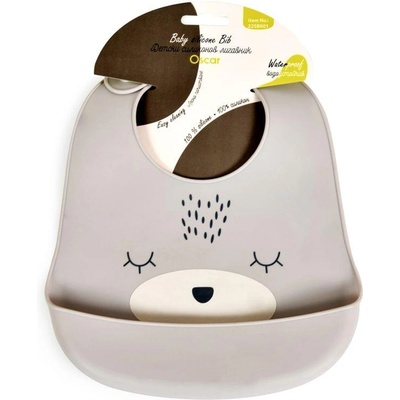 Cangaroo Силиконов лигавник Oscar сив (3800146269593)