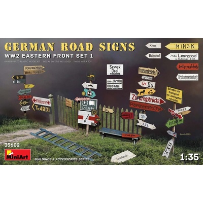 MiniArt German Road Signs East Front Set WWII 1:35