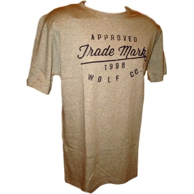 Wolf pánské tričko šedé