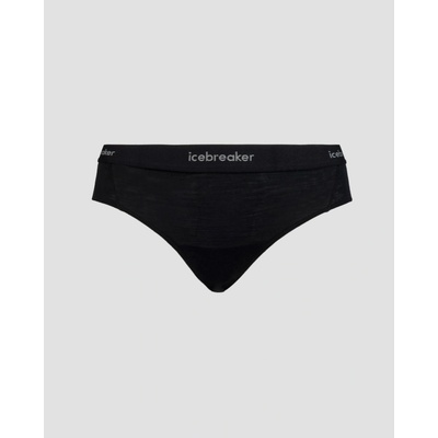 Icebreaker Dámske nohavičky Merino 125 Cool-Lite Sprite Hipster Black