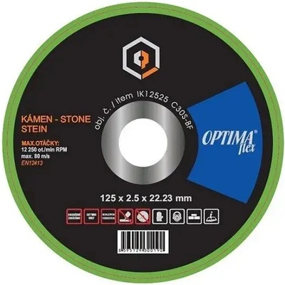 Optima Řezný kotouč 125 x 2,5 mm IK12525