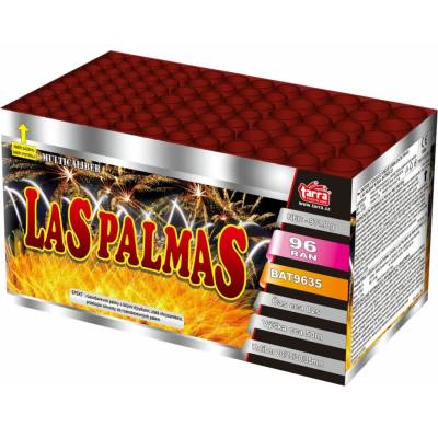Ohňostroj Baterie výmetnic LAS PALMAS 96 ran 2 1 multikalibr BAT9635