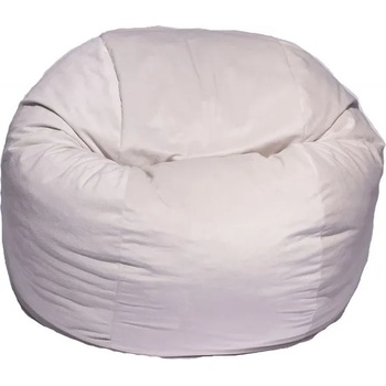 Image 1 of PUFRELAX Пуф, Барбарон, 600л. , King Size - Snowflake, Перящ се калъф, Трансформира се в легло, Пълнеж с микс от мемори пяна и дунапрен, Гама Plush Honey, 8127 (PUF-M-K-PH-SN)