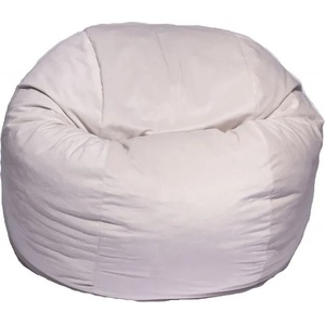 PUFRELAX Пуф, Барбарон, 600л. , King Size - Snowflake, Перящ се калъф, Трансформира се в легло, Пълнеж с микс от мемори пяна и дунапрен, Гама Plush Honey, 8127 (PUF-M-K-PH-SN) - topmall