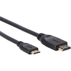 VCOM Кабел HDMI към Mini HDMI VCom CG583, 1.8 m, 4K@60 Hz, черен (CG583-1.8)