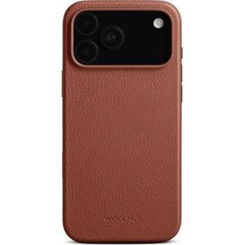 WOOLnut Leather Case for iPhone 17 Pro Max - Cognac (K-WN-IP17PM-C-3219-CB)