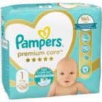 Pampers Памперси за новородено Pampers Premium Care 1 (2-5кг. ) - 26 броя