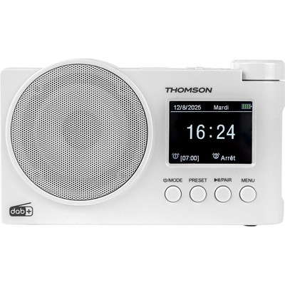 Thomson RT400DABBTWH White Digital радио DAB + (8TRT400DABBTWH)