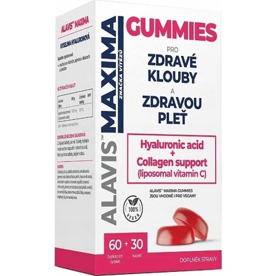 Alavis MAXIMA Gummies 60 tabliet + Barnys Ultra Imuno 30 kapsúl