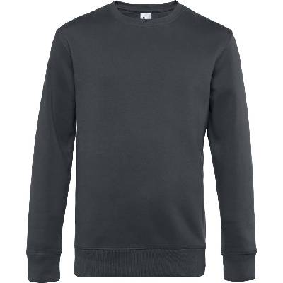 B&C Collection B&C KING CREW NECK / Мъжки суитшърт - антрацит S (01U01Ka9701)