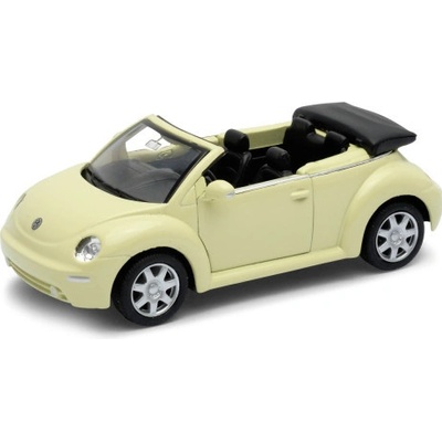 Welly VW New Beetle convertible krémový 1:34-39