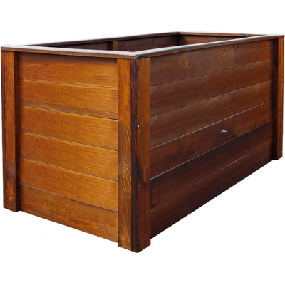Andrewex Vyvýšený záhon drevený, teak, 74 x 150 x 76 cm
