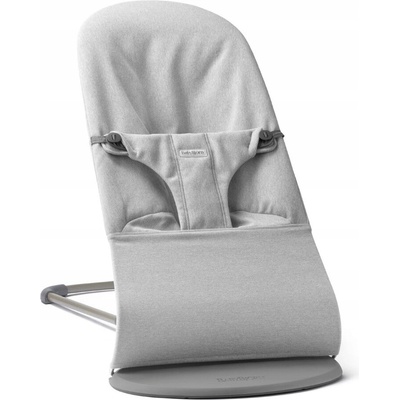 BABYBJORN lehátko BLISS WOVEN Světle šedá melanž