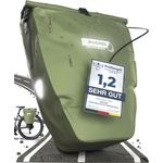 Büchel bicycle bag for luggage rack I 25.4 L - 100% waterproof I with carrying handle and shoulder strap I bicycle bag luggage rack, luggage rack bag, rear bicycle bags - 81518003