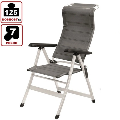 Křeslo Outwell Columbia šedá