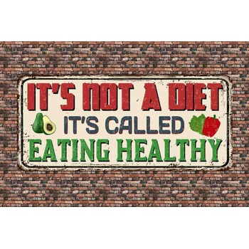 DIMEX ART s. r. o Флизелинов фототапет винтидж плакат за храна 375 x 250 см