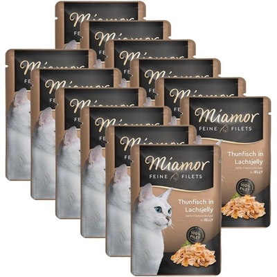 Miamor Feine Filets in Jelly tuniak v lososovom želé 12 x 100 g