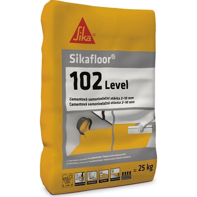 SIKA Sikafloor 102 Level, 25 kg - samonivelační stěrka pro vyrovnání podkladů v interiérech Balení: 25 kg