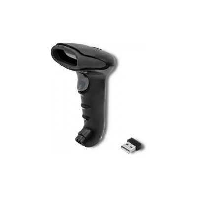 Qoltec Баркод четец Qoltec, 1D/2D, USB, Черен