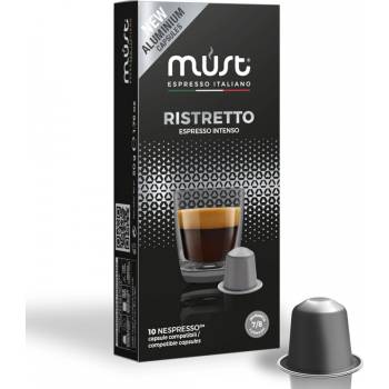 Must Ristretto 10 бр. кафе капсули, съвместими с Nespresso система