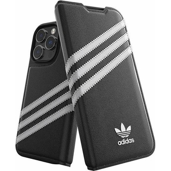 Adidas Калъф Adidas OR Booklet Case PU за iPhone 14 Pro, черен / бял, 50196 (AD000070-0)