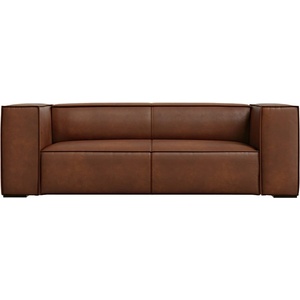 Windsor & Co Кафяв кожен диван 212 cm Madame - Windsor & Co Sofas (WIN_2S_71_F1_MADAME5)