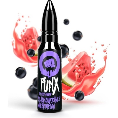 Riot Squad PUNX Shake & Vape Černý rybíz a vodní meloun 20 ml – Zboží Dáma