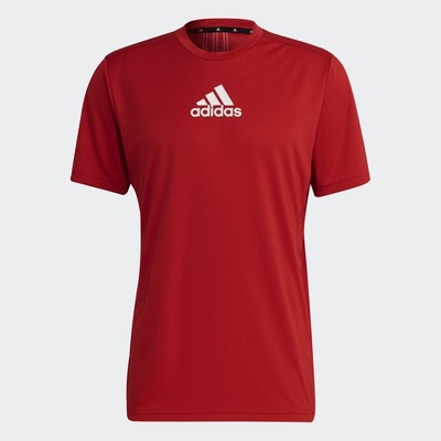 adidas tričko 3 Stripes GM4318 červená