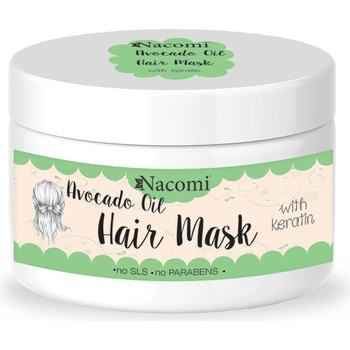 Nacomi Maska na vlasy s avokádovým olejom a proteínmi keratínu 200 ml