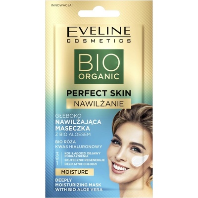 Eveline Cosmetics Perfect Skin Bio Aloe maska s aloe vera 8 ml