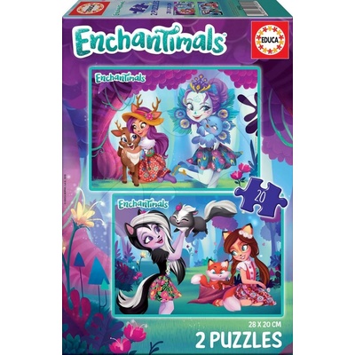 Educa Enchantimals 2x20 dielov