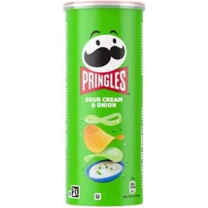 Pringles заквасена сметана и лук 125 г