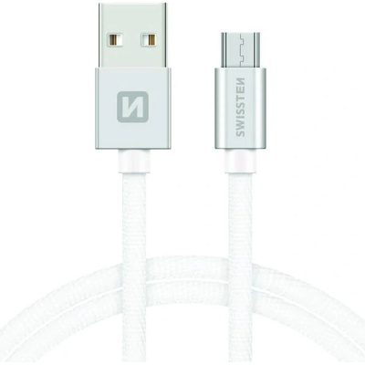 Swissten 71522303 Micro USB 2m stříbrný