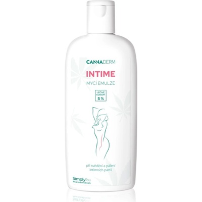 Cannaderm Intime Cleansing emulsion емулсия за интимна хигиена с конопено масло 200ml