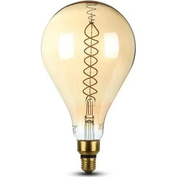 V-tac žárovka Filament E27 8W A165 bílá teplá VT-2138 Dimmable