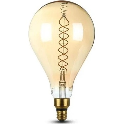 V-tac žárovka Filament E27 8W A165 bílá teplá VT-2138 Dimmable