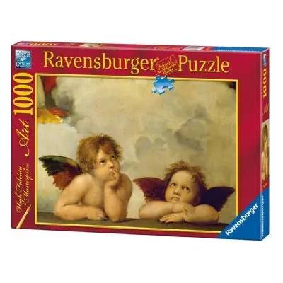 Ravensburger - Puzzle Raffaello: La Donna Velata, 1516 - 1 000 piese