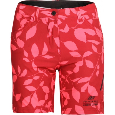 Alpine Pro Morca dámske softshellové šortky LPAX473 diva pink