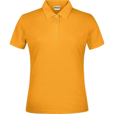 James & Nicholson JN 71 Dámske piqué polo žltá gold