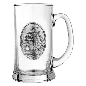 Image 1 of Gerz Халба за бира с декорация кораб dg065