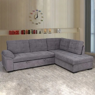 Bogdan Furniture Ъглов диван Мебели Богдан модел Djeid grey