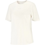 Salomon Дамска тениска Salomon Women's Shkout Core Short Sleeve Tee GFX Running shirt - Whisper White / Pink Frosting / Icy Pink - размер XS (916-7280-0111)