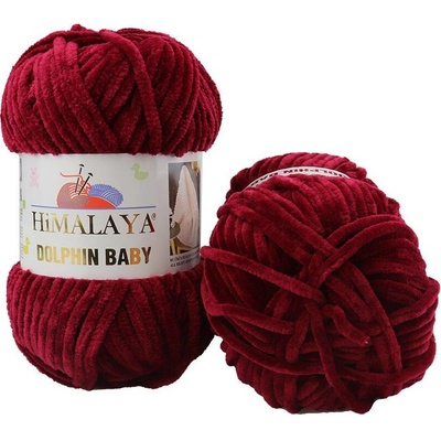 Himalaya příze Dolphin Baby 80322 bordó