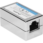 Lanberg AD-RJ45-RJ45-OS6 съединител за кабел RJ-45 сребрист (AD-RJ45-RJ45-OS6)